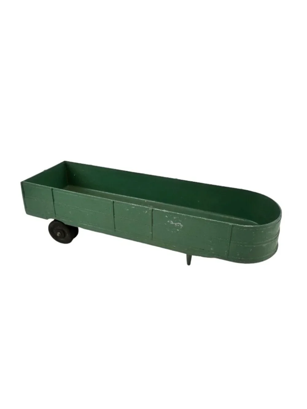 RalsToy Metal Toy Tractor Trailer Green